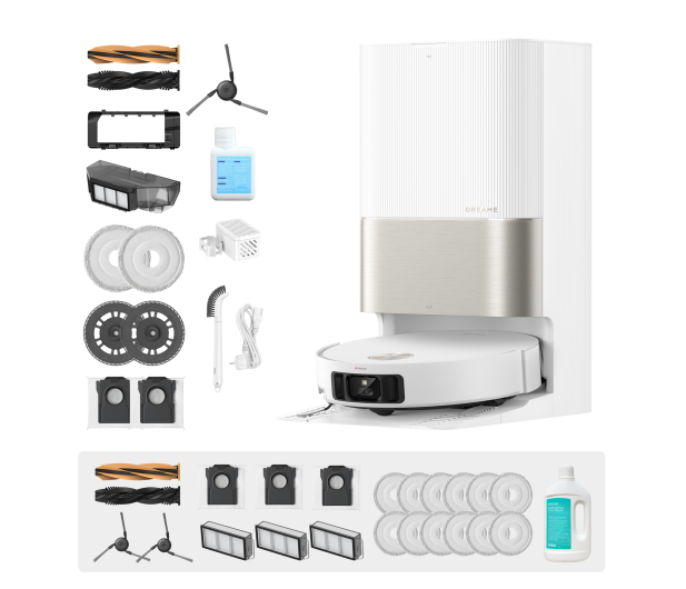 Dreame Robot sprzątający X50 Ultra Complete biały - 1313540 - zdjęcie 8